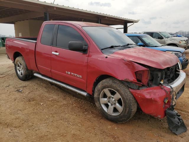 1N6BA06AX6N572563 - 2006 NISSAN TITAN XE RED photo 4