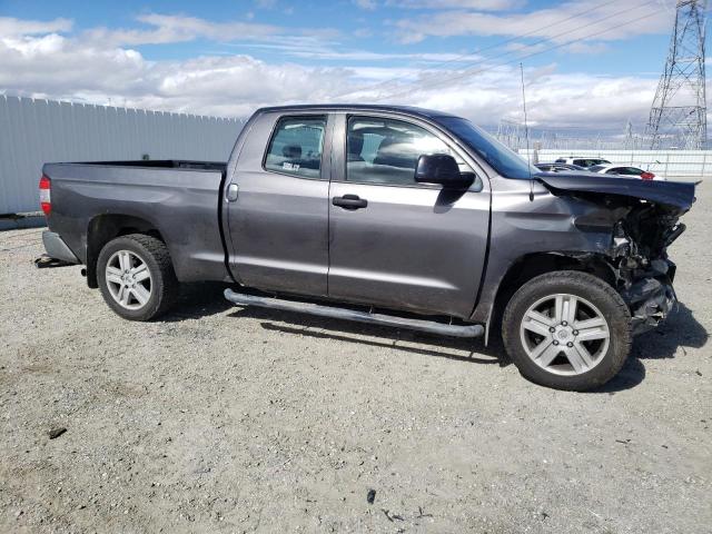 5TFRM5F18EX074340 - 2014 TOYOTA TUNDRA DOUBLE CAB SR/SR5 GRAY photo 4