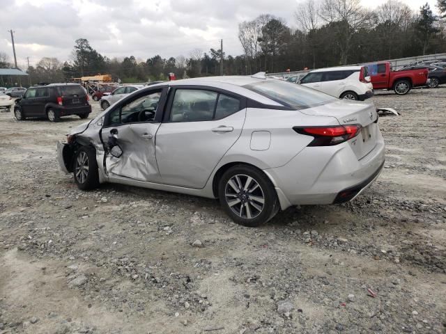 3N1CN8EV7LL838392 - 2020 NISSAN VERSA SV SILVER photo 2