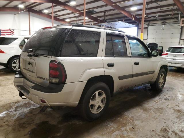 1GNDT13S742199626 - 2004 CHEVROLET TRAILBLAZE LS SILVER photo 3