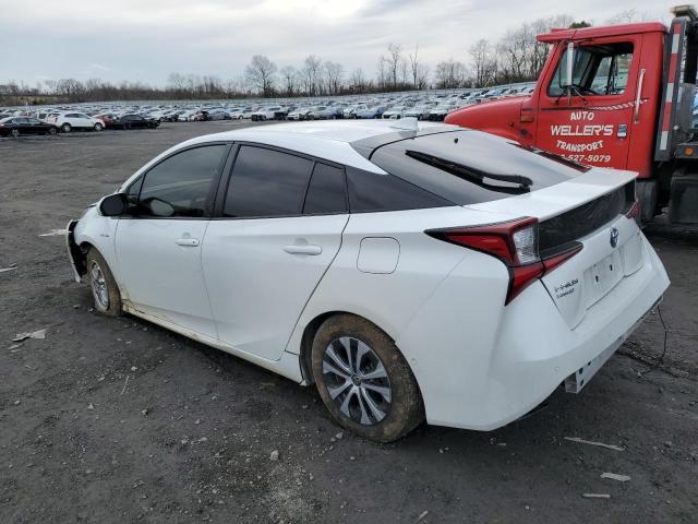 JTDL9MFU4M3031096 - 2021 TOYOTA PRIUS LE WHITE photo 2