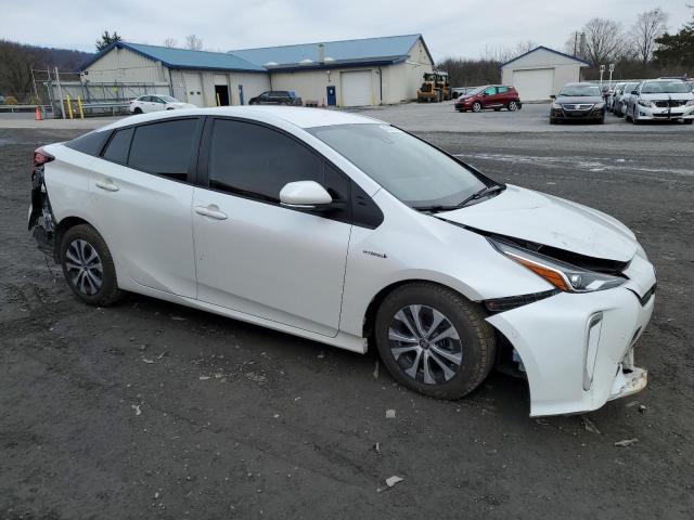 JTDL9MFU4M3031096 - 2021 TOYOTA PRIUS LE WHITE photo 4