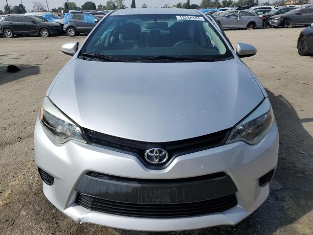 5YFBURHE3GP386673 - 2016 TOYOTA COROLLA L SILVER photo 5