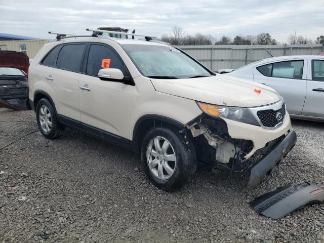 5XYKT4A18BG119295 - 2011 KIA SORENTO BASE CREAM photo 4