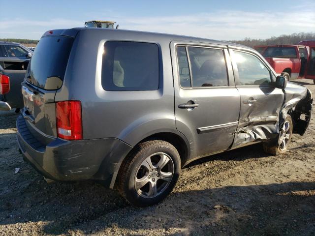 5FNYF3H53CB028089 - 2012 HONDA PILOT EXL GRAY photo 3