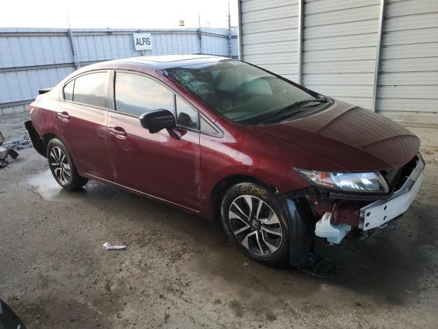 2HGFB2F8XFH563561 - 2015 HONDA CIVIC EX BURGUNDY photo 4