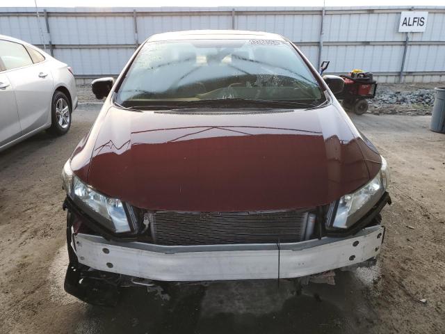 2HGFB2F8XFH563561 - 2015 HONDA CIVIC EX BURGUNDY photo 5