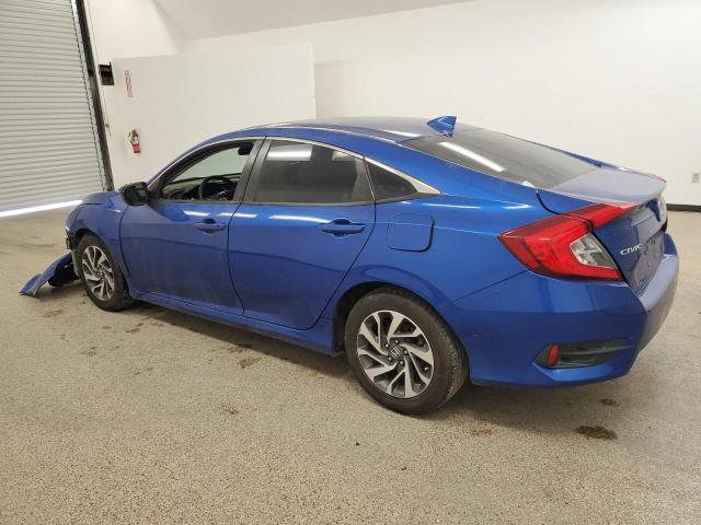 19XFC2F76HE058277 - 2017 HONDA CIVIC EX BLUE photo 2