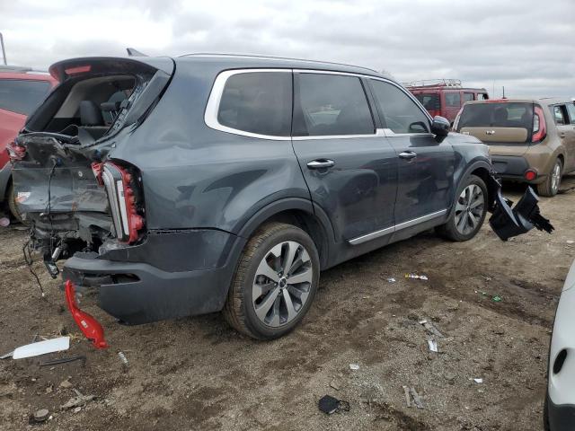 5XYP6DHC9NG236859 - 2022 KIA TELLURIDE S GRAY photo 3