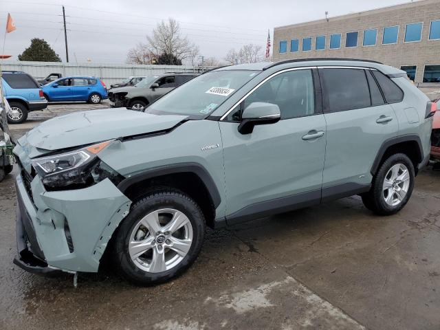 2T3RWRFV1KW032774 - 2019 TOYOTA RAV4 XLE GRAY photo 1