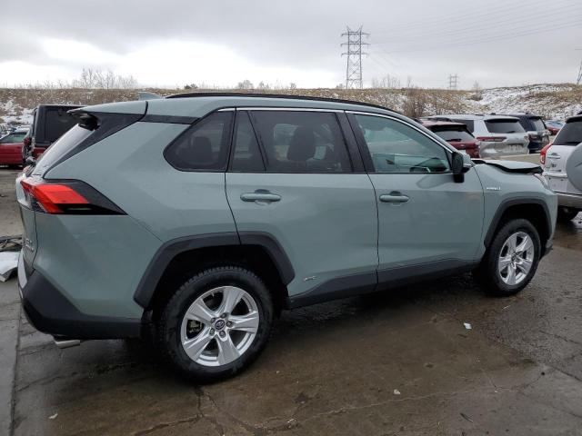 2T3RWRFV1KW032774 - 2019 TOYOTA RAV4 XLE GRAY photo 3