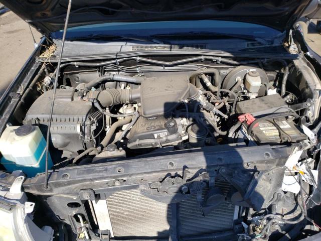 5TETX22N77Z383765 - 2007 TOYOTA TACOMA ACCESS CAB შავი ფოტო 11