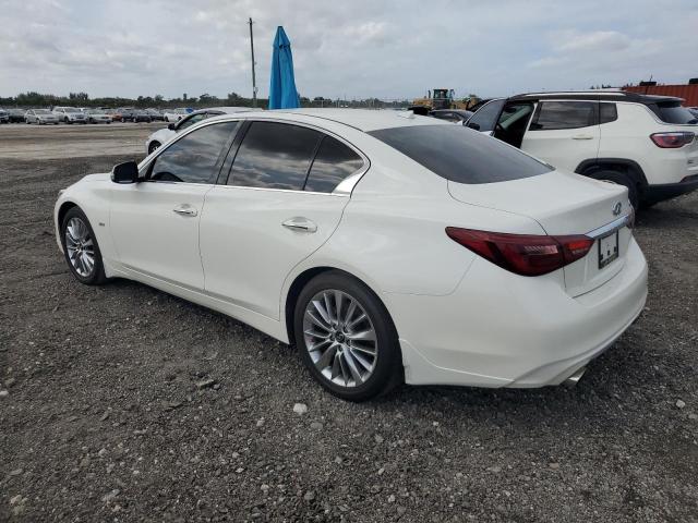 JN1EV7AP7KM542920 - 2019 INFINITI Q50 LUXE WHITE photo 2