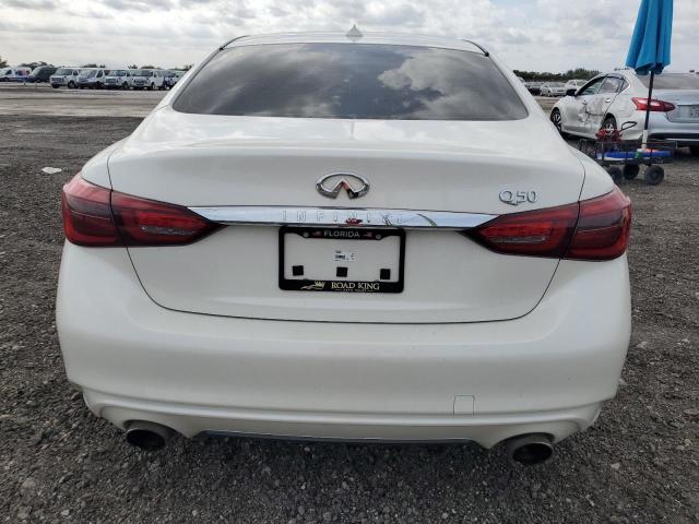 JN1EV7AP7KM542920 - 2019 INFINITI Q50 LUXE WHITE photo 6