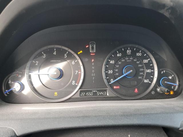 5J6TF2H50CL003033 - 2012 HONDA CROSSTOUR EXL ვერცხლისფერი ფოტო 9