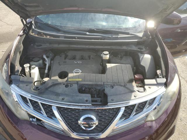 JN8AZ1MU7DW200605 - 2013 NISSAN MURANO S BURGUNDY photo 11