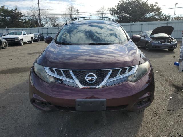 JN8AZ1MU7DW200605 - 2013 NISSAN MURANO S BURGUNDY photo 5