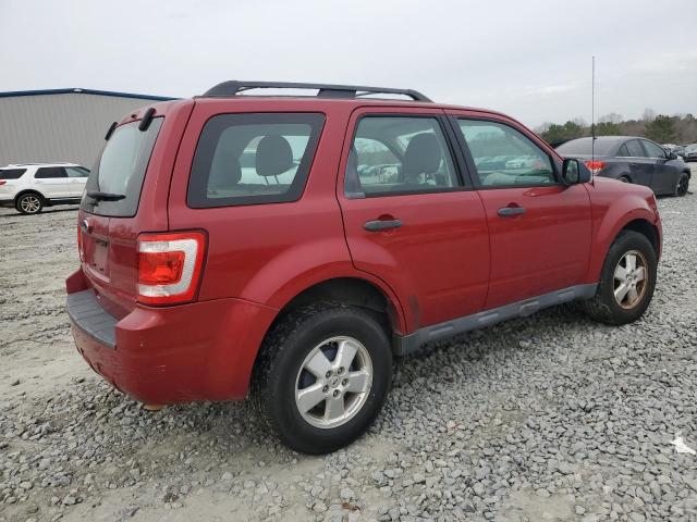 1FMCU0C76BKC47844 - 2011 FORD ESCAPE XLS RED photo 3