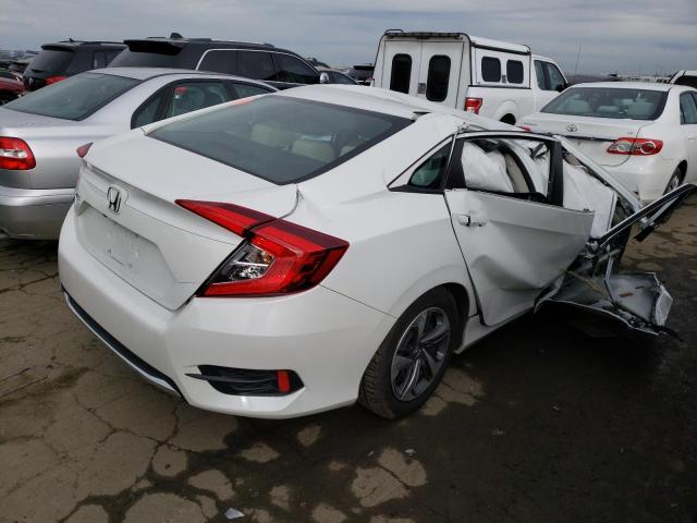 19XFC2F67LE210728 - 2020 HONDA CIVIC LX WHITE photo 3