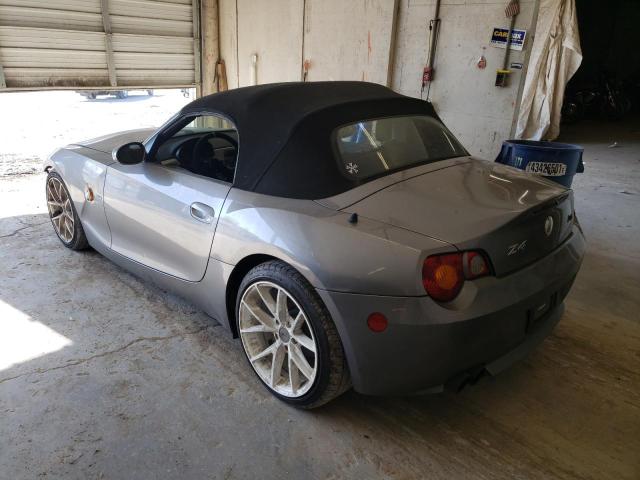 4USBT334X3LS41321 - 2003 BMW Z4 2.5 GRAY photo 2