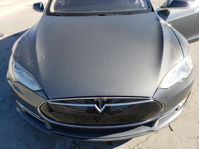 5YJSA1DP4DFP17074 - 2013 TESLA MODEL S Մոխրագույն լուսանկար 11