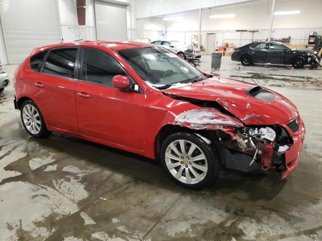 JF1GH74688G810600 - 2008 SUBARU IMPREZA WRX RED photo 4