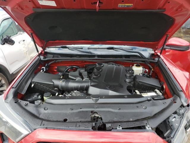 JTEBU5JRXH5429437 - 2017 TOYOTA 4RUNNER SR5/SR5 PREMIUM წითელი ფოტო 12
