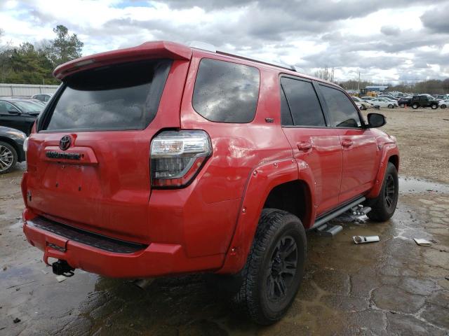 JTEBU5JRXH5429437 - 2017 TOYOTA 4RUNNER SR5/SR5 PREMIUM წითელი ფოტო 3