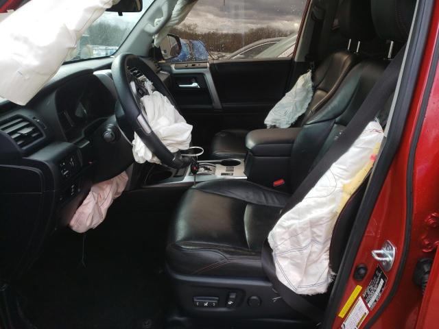 JTEBU5JRXH5429437 - 2017 TOYOTA 4RUNNER SR5/SR5 PREMIUM წითელი ფოტო 7