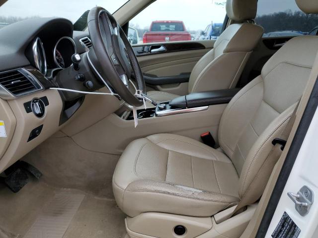 4JGDA5HB6EA275225 - 2014 MERCEDES-BENZ ML 350 4MATIC WHITE photo 7