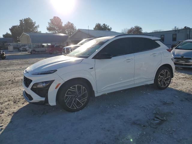 KM8K33A3XPU981236 - 2023 HYUNDAI KONA N LINE WHITE photo 1