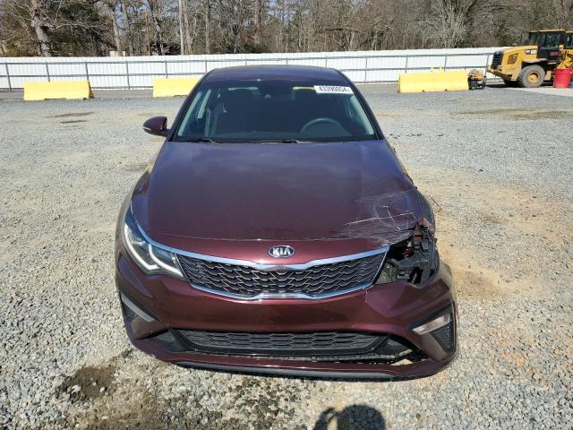 5XXGT4L33KG309241 - 2019 KIA OPTIMA LX BURGUNDY photo 5