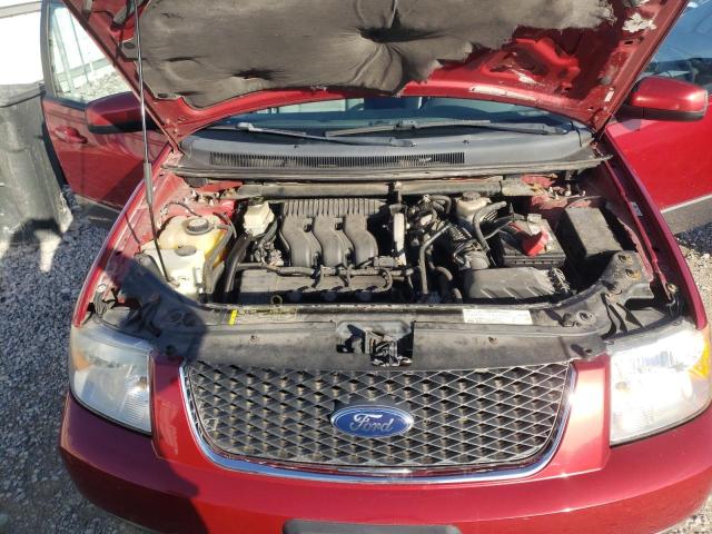 1FMDK02177GA18400 - 2007 FORD FREESTYLE SEL RED photo 12