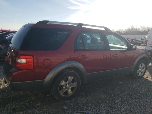 1FMDK02177GA18400 - 2007 FORD FREESTYLE SEL RED photo 3