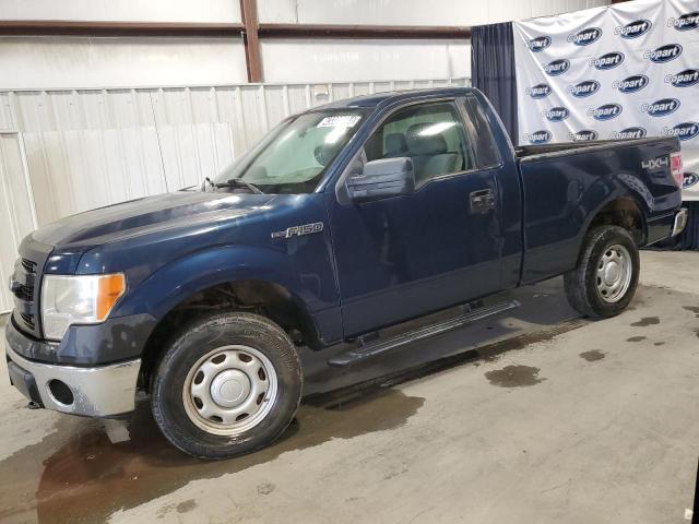 1FTMF1EM8DKE22044 - 2013 FORD F150 BLUE photo 1