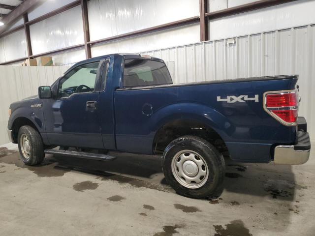 1FTMF1EM8DKE22044 - 2013 FORD F150 BLUE photo 2