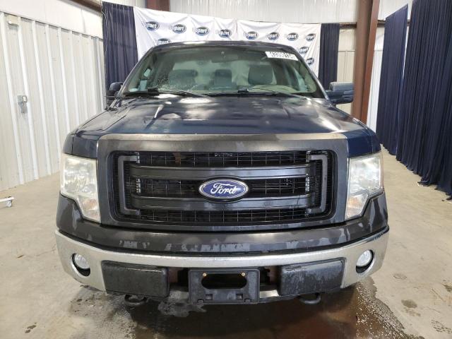 1FTMF1EM8DKE22044 - 2013 FORD F150 BLUE photo 5