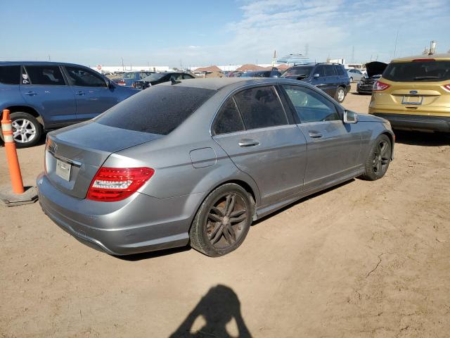 WDDGF4HB7DR294241 - 2013 MERCEDES-BENZ C 250 SILVER photo 3