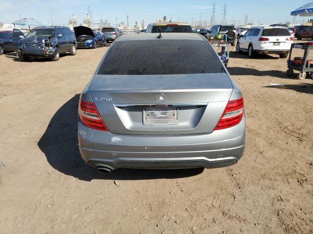 WDDGF4HB7DR294241 - 2013 MERCEDES-BENZ C 250 SILVER photo 6