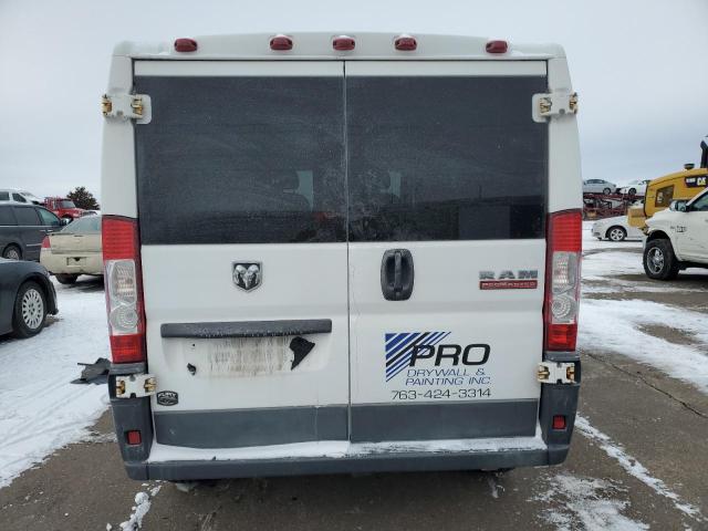 3C6TRVAG6HE538689 - 2017 RAM PROMASTER 1500 STANDARD أبيض صورة 6