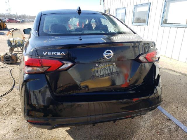 3N1CN8EV0ML851728 - 2021 NISSAN VERSA SV BLACK photo 6