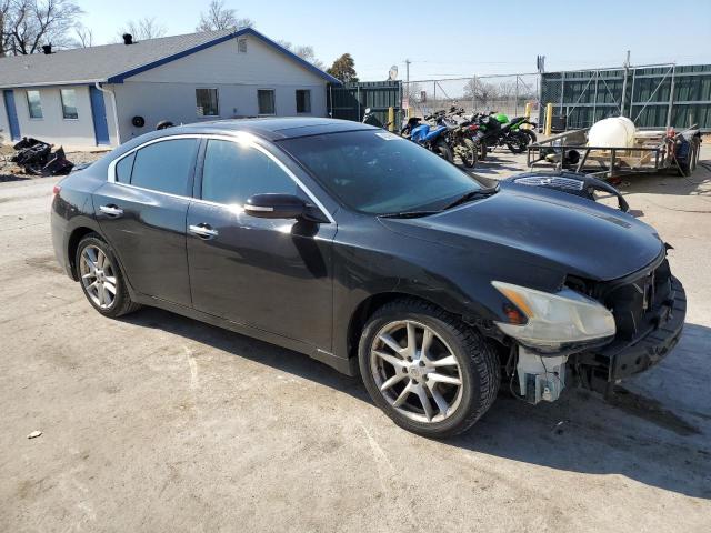 1N4AA5AP1BC839723 - 2011 NISSAN MAXIMA S BLACK photo 4