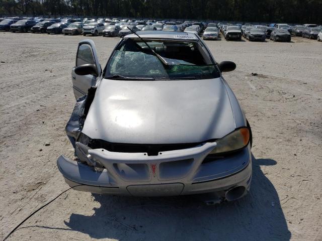 1G2NV12E05M131049 - 2005 PONTIAC GRAND AM GT1 SILVER photo 5