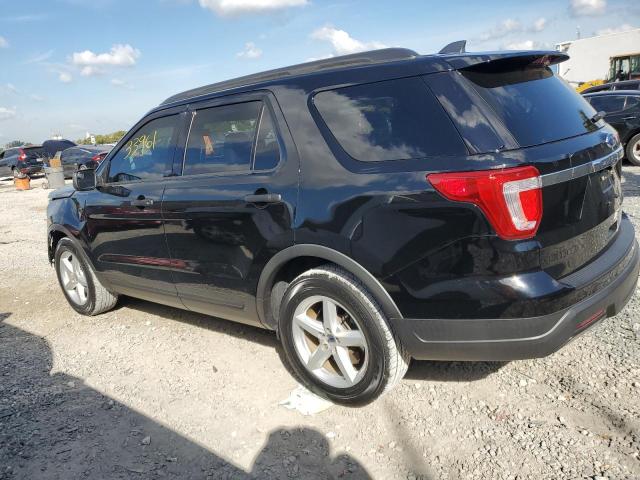 1FM5K7B88JGB52043 - 2018 FORD EXPLORER BLACK photo 2