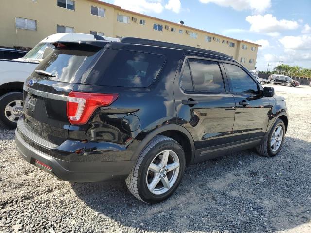 1FM5K7B88JGB52043 - 2018 FORD EXPLORER BLACK photo 3