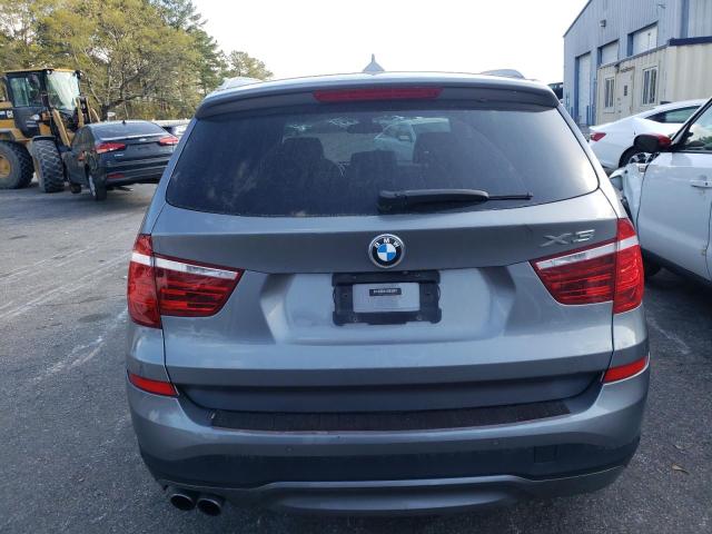 5UXWX9C58F0D44798 - 2015 BMW X3 XDRIVE28I GRAY photo 6