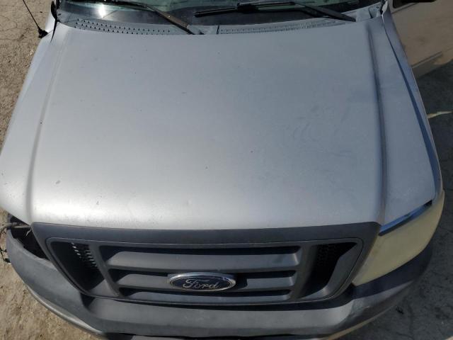 1FTRF12215KC56900 - 2005 FORD F150 SILVER photo 11