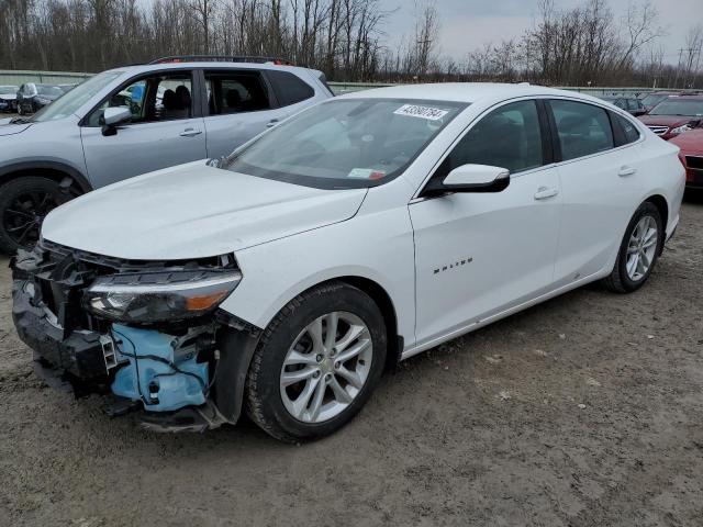 1G1ZE5ST7GF344342 - 2016 CHEVROLET MALIBU LT WHITE photo 1