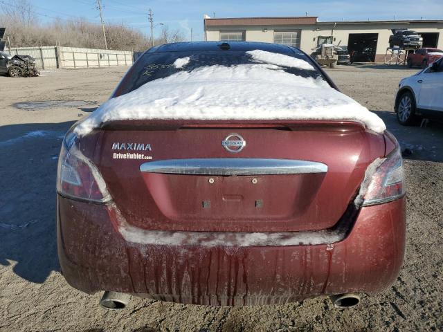 1N4AA5AP8CC865933 - 2012 NISSAN MAXIMA S MAROON photo 6