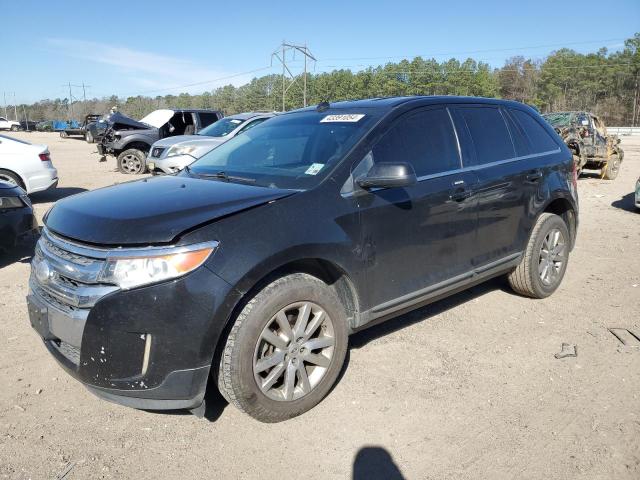 2FMDK3KC4EBA26106 - 2014 FORD EDGE LIMITED BLACK photo 1